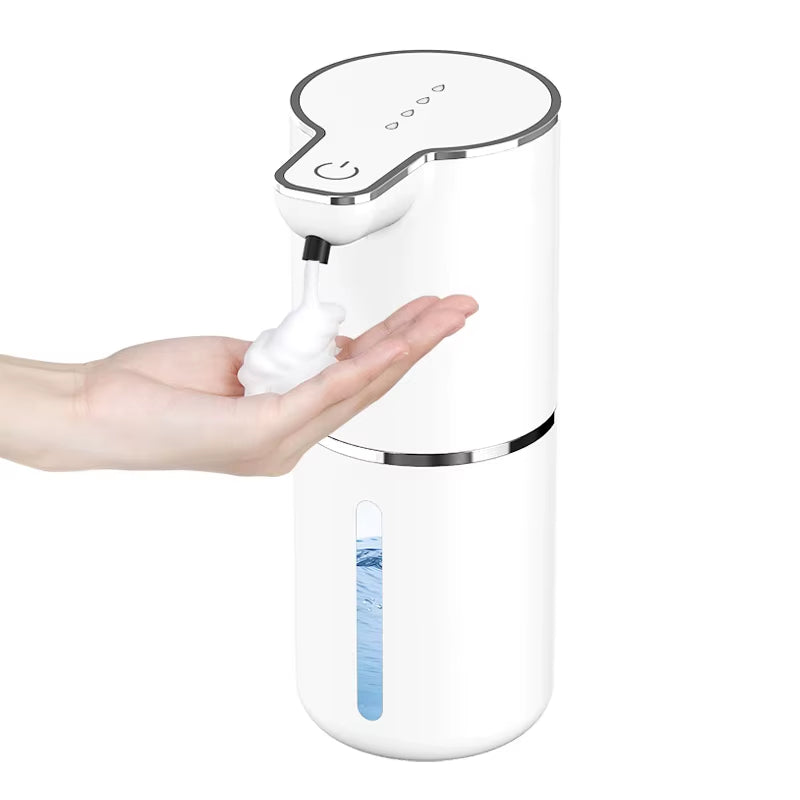 Automatic Infrared Sensing Soap Dispenser 350ML Contactless USB Foam Hand Soap Dispenser Kitchen Bathroom Wall Mounted