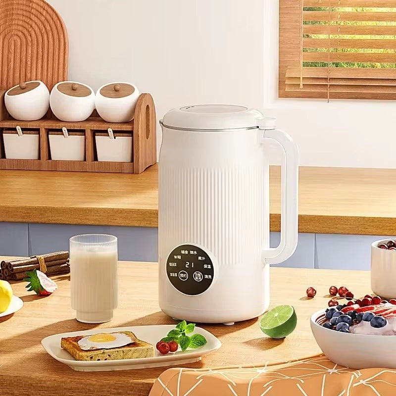 1.2L Electric Soybean Milk Machine Automatic Intelligent Food Blender Rice Paste Soymilk Maker Fruit Juicer Water Boiling Kettle