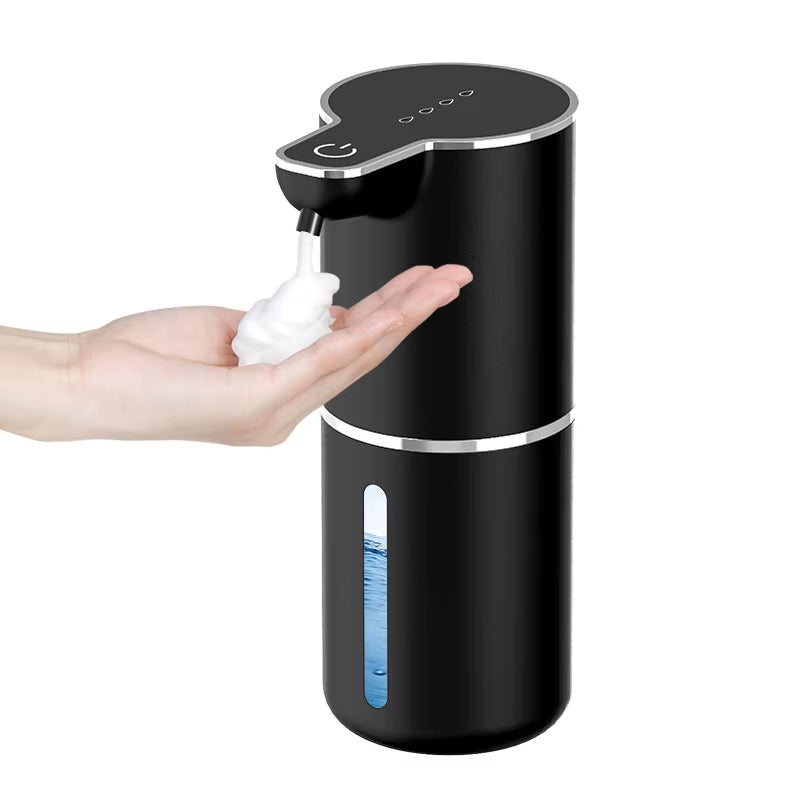 Automatic Infrared Sensing Soap Dispenser 350ML Contactless USB Foam Hand Soap Dispenser Kitchen Bathroom Wall Mounted