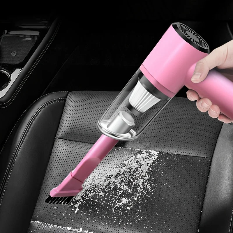 Vehicle-Mounted Vacuum Cleaner Super Suction Super High Power Cleaning Cat Hair Pet Hair Multi-Functional Portable Mini-Handheld