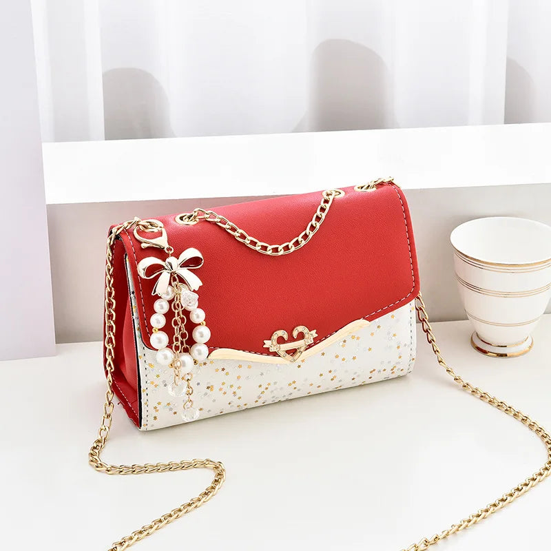 Rhinestone Handbag for Women Bag Diamonds Shoulder Bag Purse Ladies Female Crossbody Bag Shining Messenger Clutch Bags Square