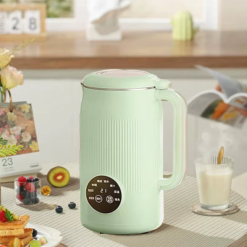 1.2L Electric Soybean Milk Machine Automatic Intelligent Food Blender Rice Paste Soymilk Maker Fruit Juicer Water Boiling Kettle